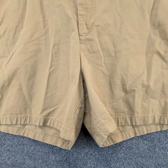 OId Navy Mens Ultimate Slim Chino Shorts Tan Size 40 Slash Pockets - Picture 7 of 11